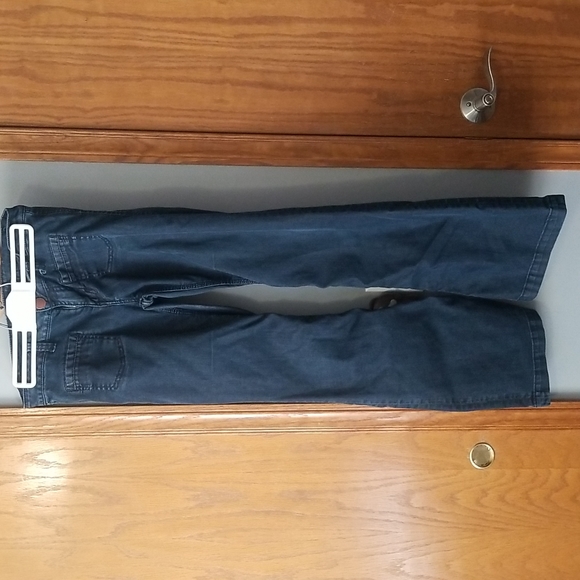 Cabi wide leg trouser jean, Dark wash, sz 4 - Picture 2 of 3